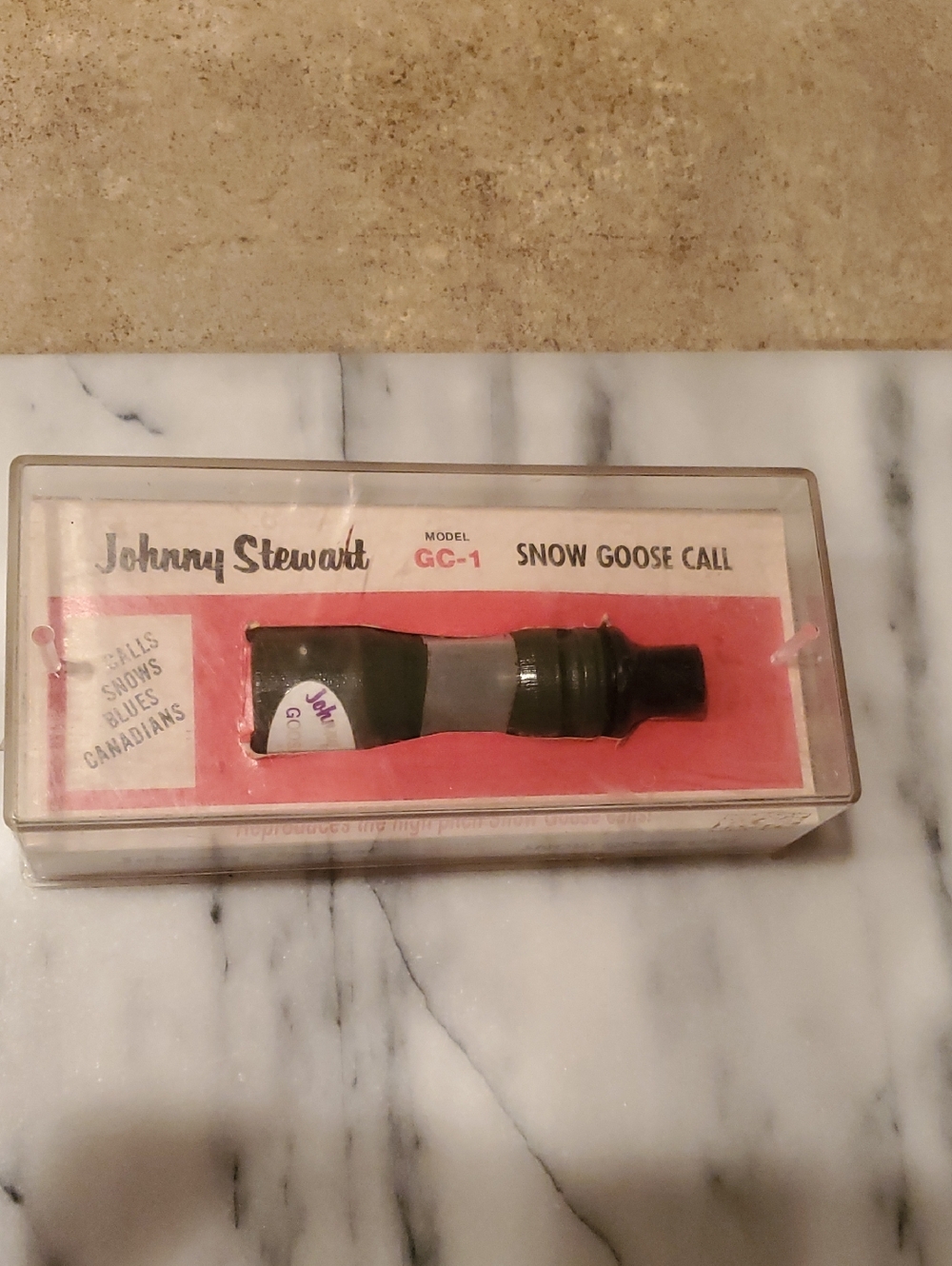 Johnny Stewart Snow Goose Call GC-1 - Green/Black